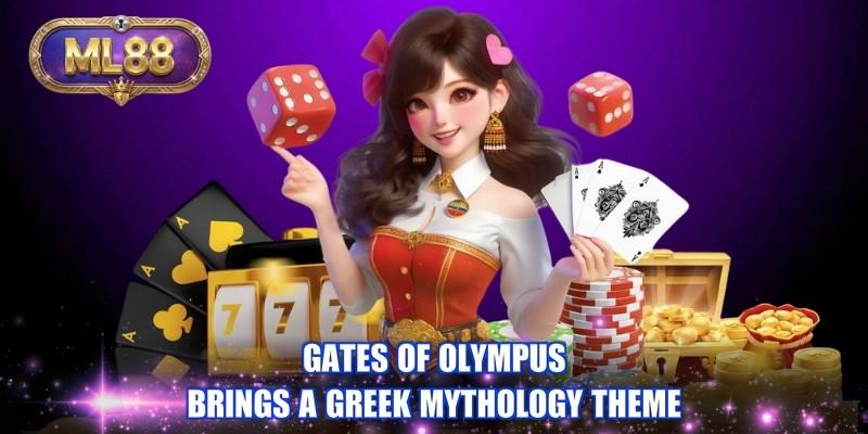 Gates Of Olympus brings a greek mythology theme