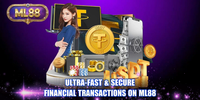 Ultra-fast & secure financial transactions on ML88